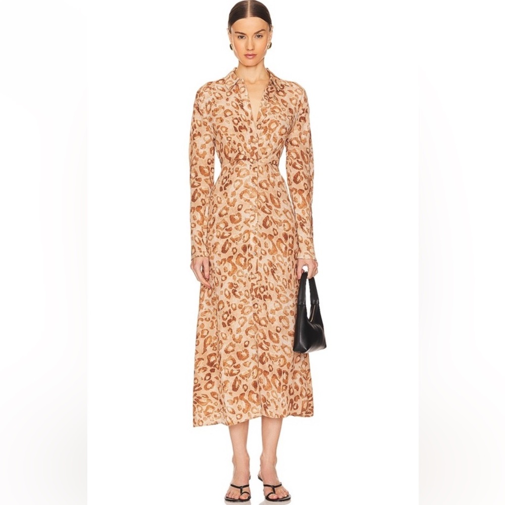 Favorite Daughter The Icon Dress Leo Vibes Print NWT Size 8
